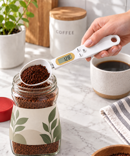 MeasureMate™ Digital Measuring Spoon | Precise Portions for Cooking, Baking & Supplements